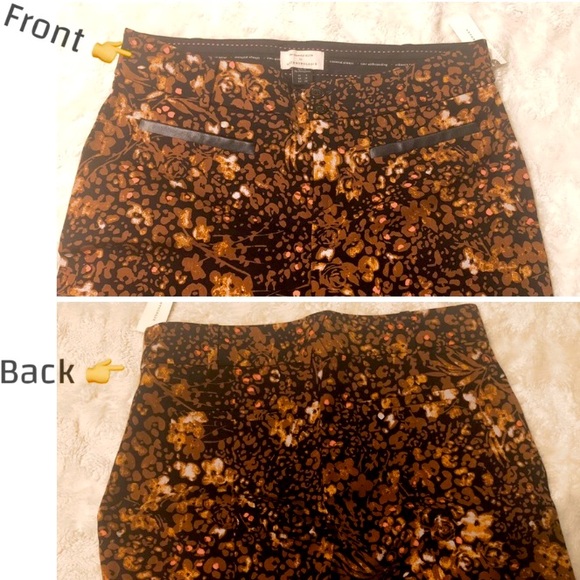 ANTHROPOLOGIE The Essential Slim floral pants - Picture 13 of 15